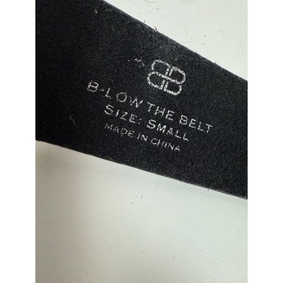 B-Low the Belt BRI BRI LEATHER BELT $188 size S - Picture 8 of 11